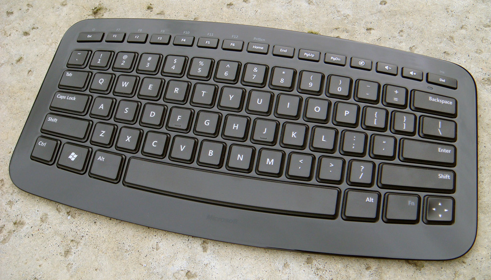 Microsoft Arc Keyboard (Review) | Skatter
